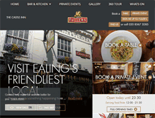 Tablet Screenshot of castleealing.co.uk
